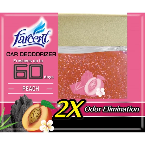 PEACH DEODORIZER CAR FARCENT 120G Pewangi Air Freshener