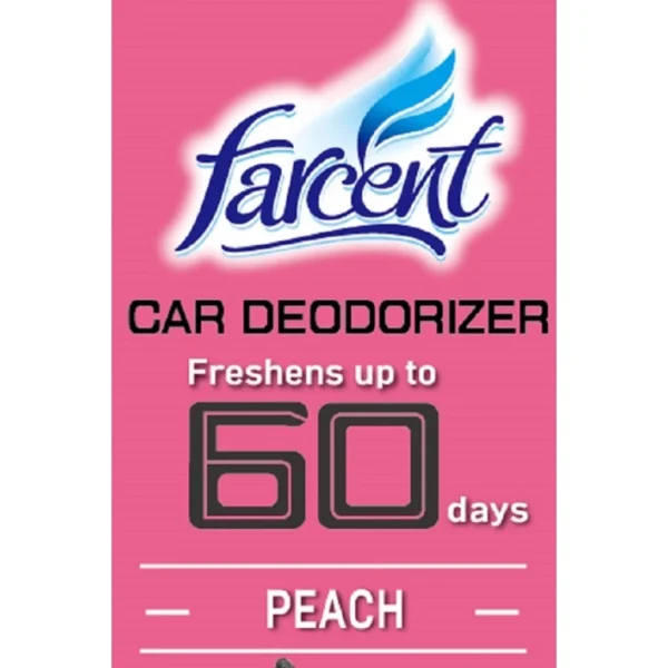 PEACH DEODORIZER CAR FARCENT 120G Pewangi Air Freshener