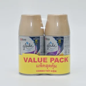 GLADE AUTOMATIC SPRAY REFILL LAVENDER   VANILLA TWIN PACK 175G