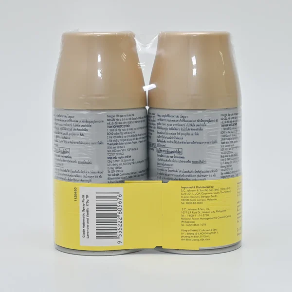 GLADE AUTOMATIC SPRAY REFILL LAVENDER   VANILLA TWIN PACK 175G
