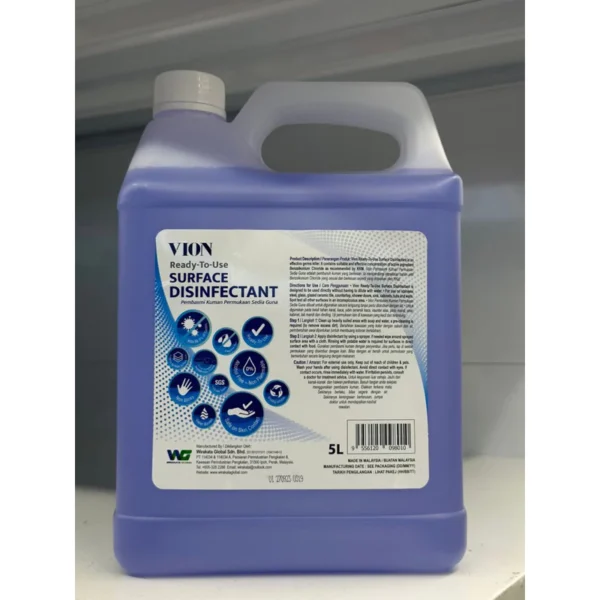 VION SURFACE DISINFECTANT MULTI PURPOSE CLEANING 5L