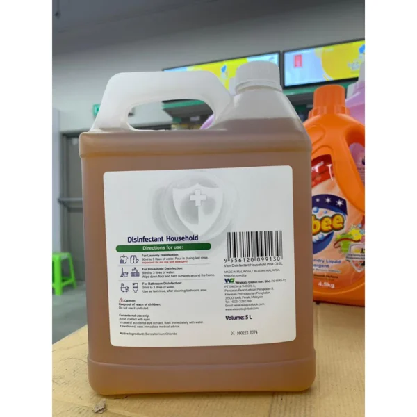 my-11134207-7r98z-lnk218v49nr1e0.webp ANTIBACTERIAL DISINFECTANT PINE MULTI PURPOSE 5L ANTIBACTERIAL ELIMINATES 99 9 BACTERIA