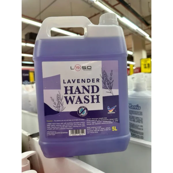Handwash Liquid 5L LYKSO Lavender