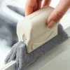 Household Tools Magic Sponge Door Track Window Groove Gap Dust Removal Hand held Cleaning Brush