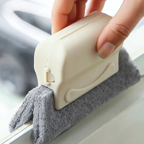 Household Tools Magic Sponge Door Track Window Groove Gap Dust Removal Hand held Cleaning Brush
