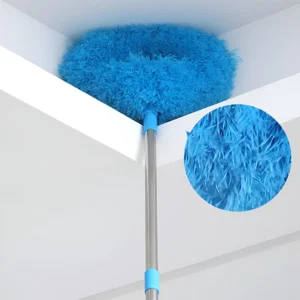 Extendable Dust Ceiling Fan Cleaner Brush Microfiber Duster Household Cleaning Tool Berus Habuk