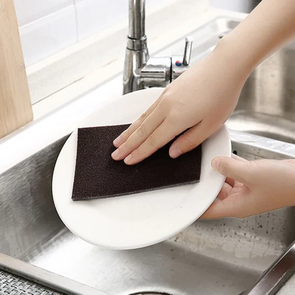 Nano Emery Magic Cleaning Sponge Kitchen Utensil Cookware Glassware Bathroom Oil Stain Rust Removal