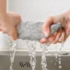 Anti Scratch Wire Dishcloth Cleaning Rags Sinks Stoves Kitchen Rust Removal Metal Steel Pot Pan