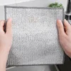 Anti Scratch Wire Dishcloth Cleaning Rags Sinks Stoves Kitchen Rust Removal Metal Steel Pot Pan